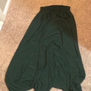 Green ChicWish Maxi skirt